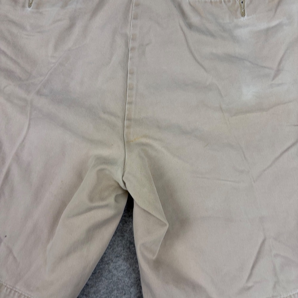 Vintage Polo Ralph Lauren Prospect Shorts Mens 34 Tan Golf Old Money Chino Twill - Picture 14 of 16